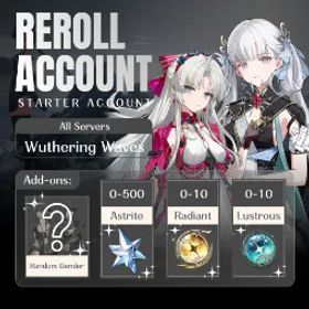 鳴潮 [NA/UL3-10] Carlotta + Jinhsi + 1-3 Random 5★
