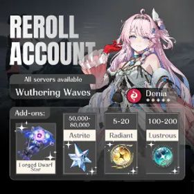 鳴潮 EU Denia + Forged Dwarf Star (sign) | 65K Astrite