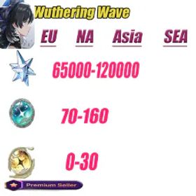鳴潮 EU||76K+Astrite|135+Lustrous |15+Radiant||#Xan|Ww
