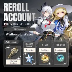 鳴潮 [EU] Zani + Blazing Justice + Phoebe | 27000-32000+ Astrites | 100-150 Lustrous Tides