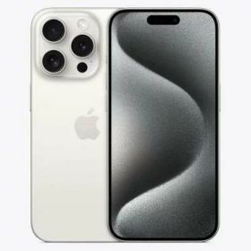 ★アップル / APPLE iPhone 15 Pro 128GB SIMフリー [ホワイトチタニウム] (SIMフリー)【スマートフォン】【送料無料】