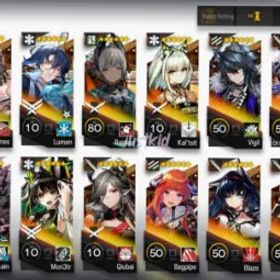 アークナイツ ⭐ 25 6-STAR OPERATORS 👑 3 LIMITED ⚔️ MLYNAR INES THORN