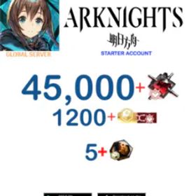アークナイツ [Global Server] 45.000 +Orundum - Arknights Starter Account