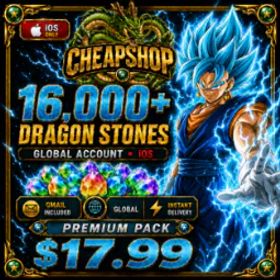 ドラゴンボールレジェンズ [⭐99.9% TRUSTED] 16.000+ DS | GLOBAL IOS | GMAIL🟢 | INSTANT DELIVERY🟢