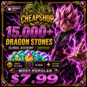 ドラゴンボールレジェンズ [⭐99.9% TRUSTED] 15.000+ DS | GLOBAL ANDROID | GMAIL🟢 | INSTANT DELIVERY🟢