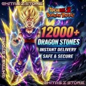 ドラゴンボールレジェンズ ⚡ Automatic Delivery | 🌍 Global IOS | 💎 12000 + Dragon Stones | 🔥 1–5 LR | 🔓 Fully Changeable Details
