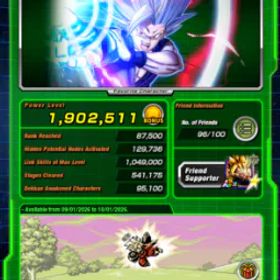 ドラゴンボールレジェンズ ❗️INSTANT DELIVERY❗️; DOKKAN GLOBAL WHALE IOS + 3/4 ANNI + 3/6 GDC