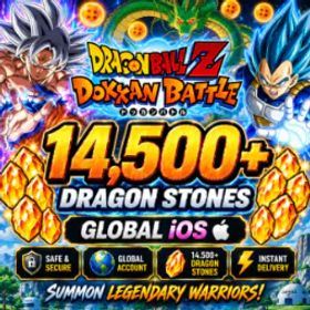 ドラゴンボールレジェンズ 🐉 [Global iOS] 14,500+ Dragon Stones 💎 | Dokkan Battle | INSTANT DELIVERY ⚡