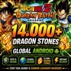 ドラゴンボールレジェンズ 🐉 [Global Android] 14,000-16,000+ Dragon Stones 💎 | Lv200+ | 1-10 LRs 🌟 | INSTANT DELIVERY ⚡