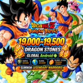 ドラゴンボールレジェンズ 🌍 Global Android | 💎 19,000 Dragon Stones | ⭐ Random 1–5 LR |🎁Random Limited 5–15