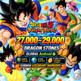ドラゴンボールレジェンズ 🌍 Global Android | 💎 27000-29000 Dragon Stones | ⭐ Random 10–20 LR