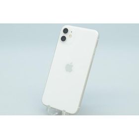 [中古]SIMフリー Apple iPhone11 64GB White A2221 MHDC3J/A