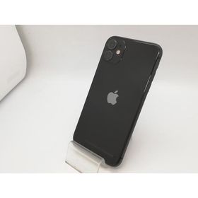【中古】Apple SoftBank 【SIMロック解除済み】 iPhone 11 64GB ブラック MWLT2J/A【アリオ倉敷】保証期間１ヶ月【ランクC】