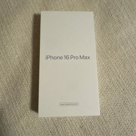iPhone 16 Pro Max Appleナチュラルチタニウム 512g新品