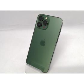 【中古】Apple 国内版 【SIMフリー】 iPhone 13 Pro Max 512GB アルパイングリーン MNCW3J/A【川越クレアモール】保証期間１ヶ月【ランクC】
