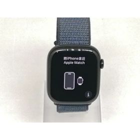 【中古】Apple Apple Watch Series10 46mm GPS ジェットブラックアルミニウムケース/インクスポーツループ MWWR3J/A【ECセンター】保証期間1ヶ月【ランクC】