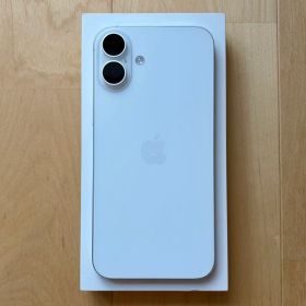 【美品】iPhone16plus 128GB ホワイト