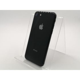 【中古】Apple au 【SIMロック解除済み】 iPhone 8 256GB スペースグレイ MQ842J/A【千葉】保証期間１週間【ランクB】