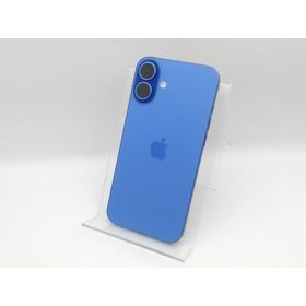 【中古】Apple 国内版 【SIMフリー】 iPhone 16 Plus 128GB ウルトラマリン MXVE3J/A【中野】保証期間１ヶ月【ランクC】