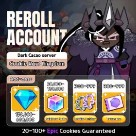 Cookie Run: Kingdom Dark Cacao 460K Crystals | 1400 Cookie Cutters