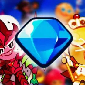 Cookie Run: Kingdom 【Dark Cacao】399k Crystals | 1200 Cookie Cutters (Total) | 190k Rainbow Cubes |Reroll Wishes Account | crkr400k