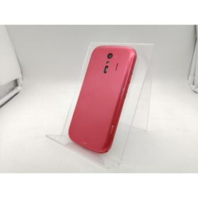 【中古】Fujitsu docomo 【SIMロックあり】 らくらくスマートフォン ピンク 3GB 32GB F-42A【大阪本店】保証期間１ヶ月【ランクC】