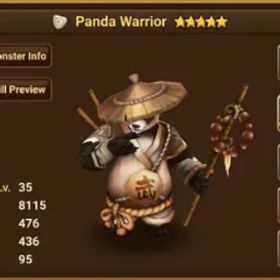 サマナーズウォー {Europe}Light Panda Warrior+Teshar+Rica*L&D Scroll*48+,(11+12) Year Scroll*780+,All Attribute Scroll*15+,Mystical Scroll*700+|Real Scroll Count • No Ranges|