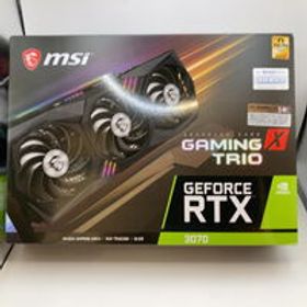中古 MSI GeForce RTX 3070 GAMING X TRIO (RTX3070 8G) 143901 状態： B:良品