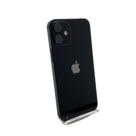 【全額返金保証】【最速発送】 iPhone 12 mini 64GB ブラック Softbank SIMフリー 白ロム 動作確認済 80%
