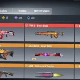 コールオブデューティモバイル 🔥 LVL 400 3 MYTHIC WEAPONS ⚡ 13 LEGENDARY SKINS ⚔️ 168 EPIC SKINS