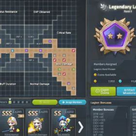 メイプルストーリー MS14 – Kronos Xenon Level 280 | 8,700 Legion | 50B Meso | OG Email