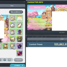 メイプルストーリー MS21 – Kronos Bishop Level 290+ | 525M CP | 9.5K Legion | VAC Pet | Extreme Kalos | Ctene Mules | OG Email