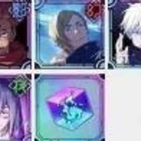 ファンパレ(呪術廻戦ファントムパレード) 🦋必携画像で所持4体💗総資源28万=単引券470枚+廻珠14万💗🦋