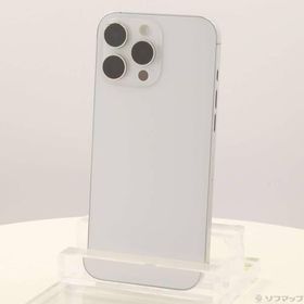 〔中古〕Apple(アップル) iPhone16 Pro Max 256GB ホワイトチタニウム MYWH3J／A SIMフリー〔198-ud〕