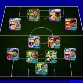 イーフットボール 5 Meneger Booster 🥵 Collective 3245+💥New Era 🌈 Diego Costa X Maldini X Rice X Modric X Oshimen X Other Players Not Base 🥳 Cheapest ✨⭐