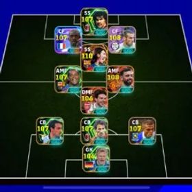 イーフットボール 9 MANAGER BOOSTER🔥 | COLECTIVE 3341+💫,FULL SQUAD AC MILAN🤩,GG SQUAD🥵,FULL BOOSTER PAID GACHA☠️,READY TO PLAY🌈,CHEAPEST✨⚡