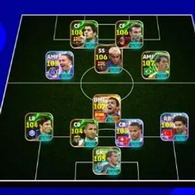 イーフットボール EFOOTBALL COLECTIVE 3242+🔥 | 6 MANAGER BOOSTER🥵,READY TO PLAY,GG SQUAD🎮,FULL BOOSTER PAID GACHA🌈,CHEAPEST✨