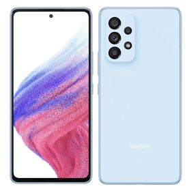 【中古】Bランク【やや傷や汚れあり】 SIMフリー SCG15 Galaxy A53 5G オーサムブルー 利用制限〇(白ロム) 送料無料