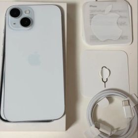 Apple iPhone 15 本体 128GB ブルー 付属品有