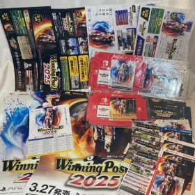 販促物20点 ウイニングポスト10 2025 2024 ポスター 切り取りPOP