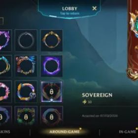 リーグオブレジェンドワイルドリフト 🌈 🔥Sell personal 🔥account🔥 sovereign 🔥s21 🔥 40 skins jungle main🔥🔥, Contender #72137528 🧡🤑☀️❤️⛅