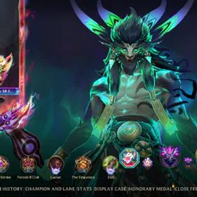 リーグオブレジェンドワイルドリフト Whale Account | 839 Skins | Sovereign | 3 Ultimate | 114 Legendary |156k Collection