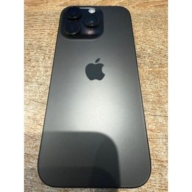 【中古美品】iPhone16Pro 512GB ブラックチタニウム 正規SIMフリー MYN43J/A A533