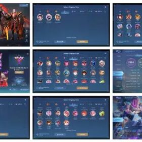 モバイルレジェンド Lv 45 - LUCKYBOX Leomord & Uranus | ANNUAL-STAR Kagura | COVENANT Benedetta | Main Role MID & GOLD | FREE Change Flag | 112 Heroes/188 Skins/Almost Maxed Emblem