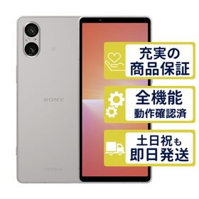 Xperia 5 V SO-53D ドコモ版 プラチナシルバー SONY SIMフリー Bランク 整備済中古品 判定○品 本体 5789