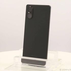 〔中古〕SONY(ソニー) Xperia 5 V 128GB ブラック SO-53D docomo SIMフリー〔344-ud〕