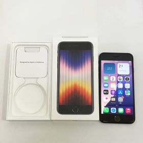 iPhone SE 第3世代 64GB ミッドナイト SIMフリー K-E22130