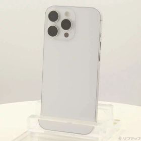 【中古】Apple(アップル) iPhone16 Pro Max 256GB ホワイトチタニウム MYWH3J／A SIMフリー 【198-ud】
