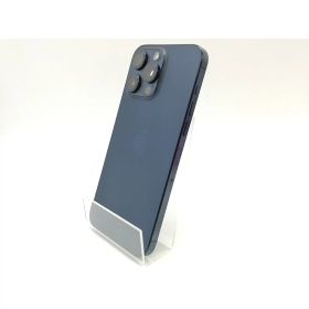 【中古】Apple 国内版 【SIMフリー】 iPhone 15 Pro Max 512GB ブルーチタニウム MU6X3J/A【熊本】保証期間1ヶ月【ランクC】