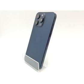 【中古】Apple 国内版 【SIMフリー】 iPhone 15 Pro Max 512GB ブルーチタニウム MU6X3J/A【熊本】保証期間１ヶ月【ランクC】